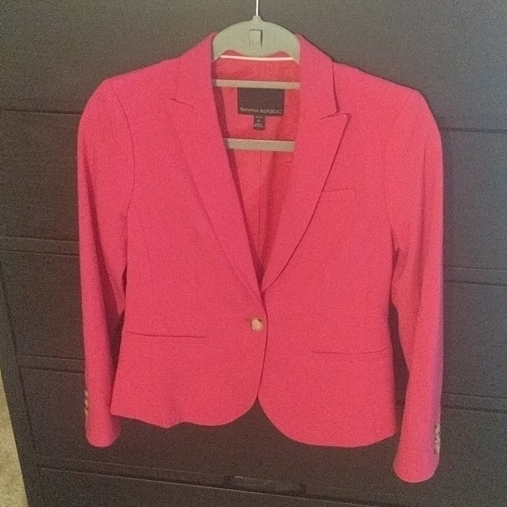 Banana Republic Pink Blazer
